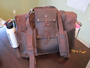 Briefcase to Backpack