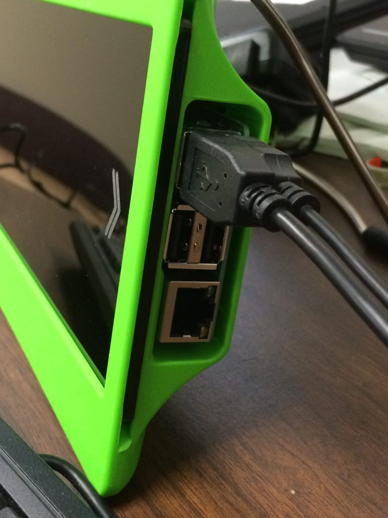 USB and Ethernet Ports