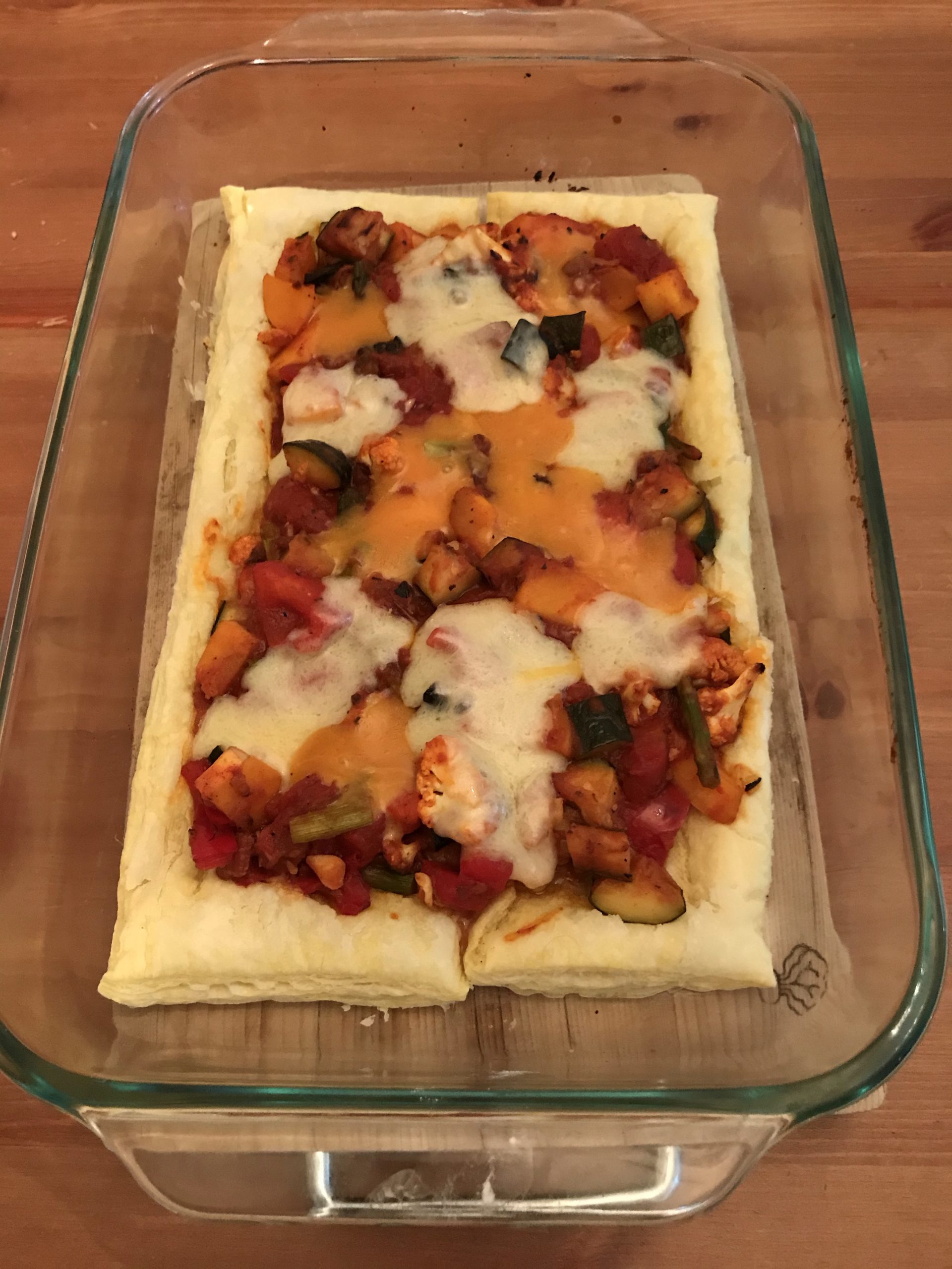 Jamie Oliver Puff Pastry Ratatouille Stacey Robinsmith dot com